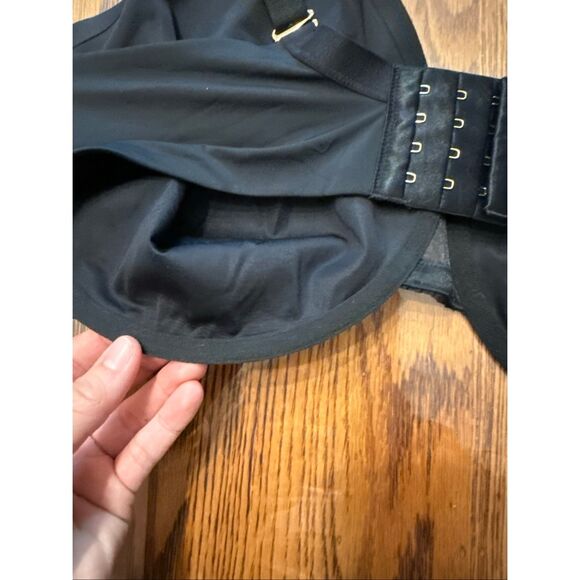 Thirdlove Black Unpadded Classic 24/7 Unlined Minimizer Bra Size 42F - Picture 4 of 5